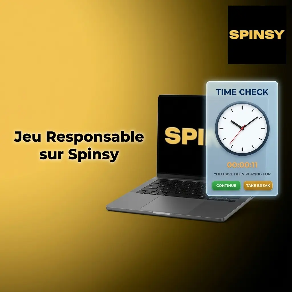 Outils de jeu responsable sur Spinsy