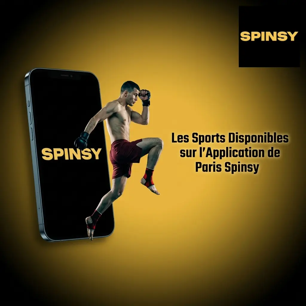 Les sports disponibles sur l'application de paris Spinsy