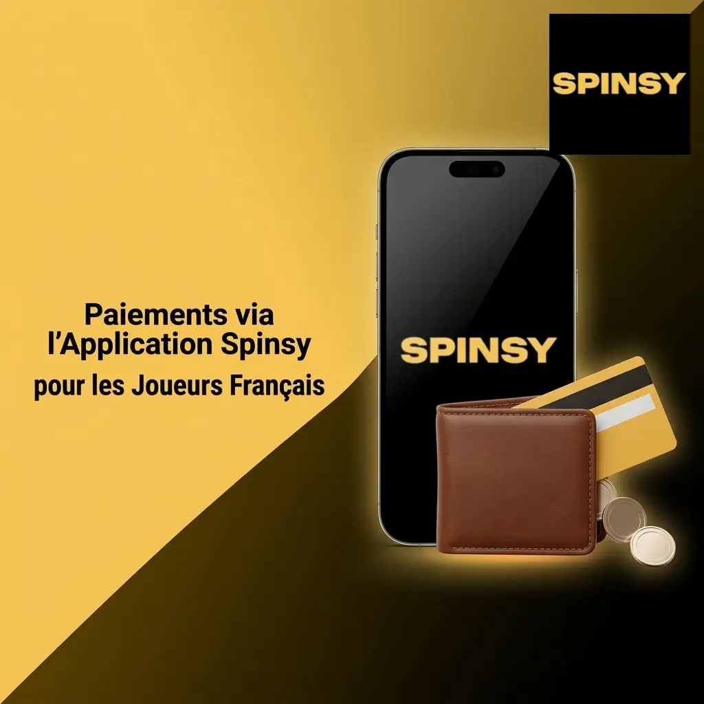 Méthodes de paiement disponibles sur l'application Spinsy
