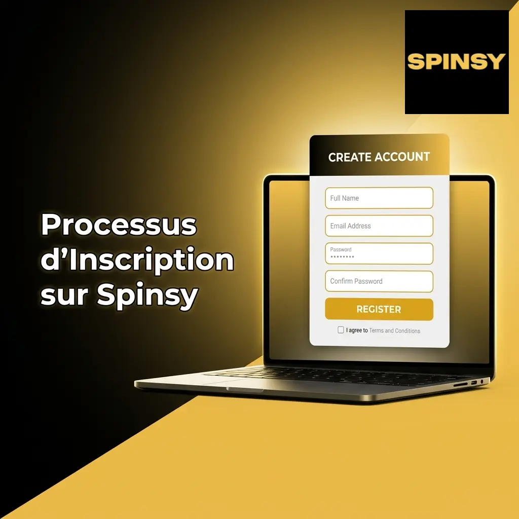 Formulaire d'inscription Spinsy