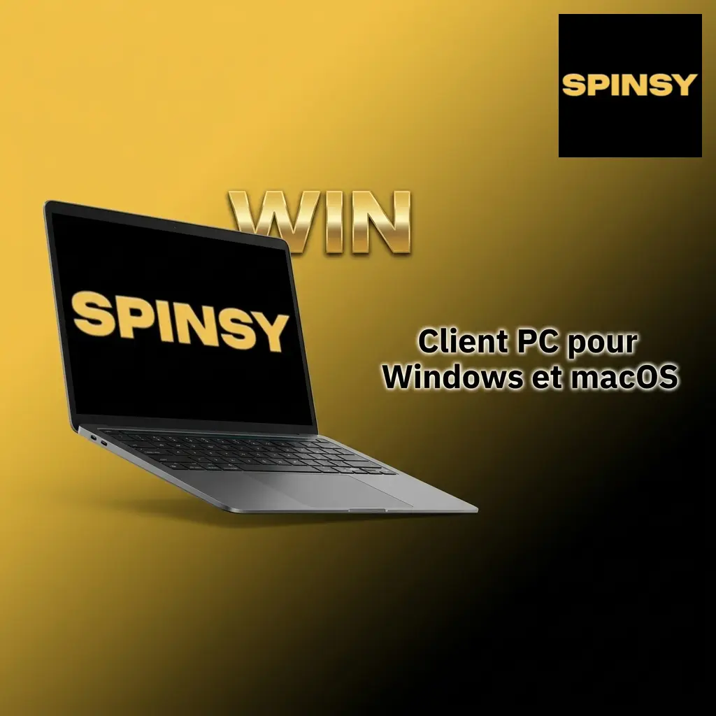 Accès Spinsy via navigateur sur Windows et macOS