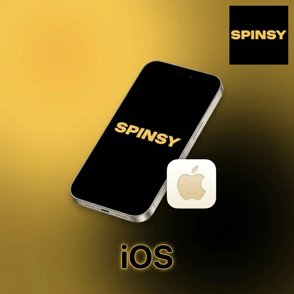 Application iOS Spinsy sur Safari