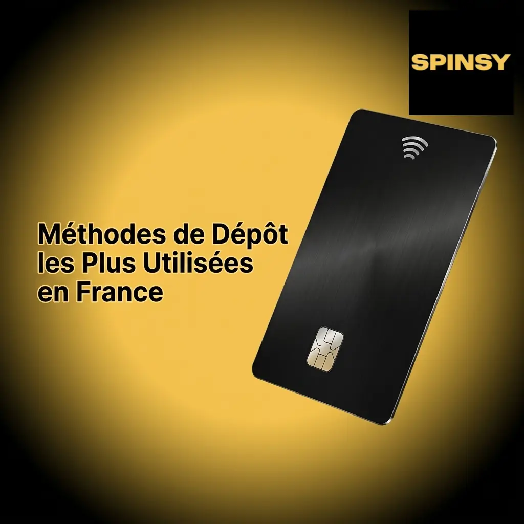 Méthodes de dépôt disponibles sur Spinsy pour les joueurs français